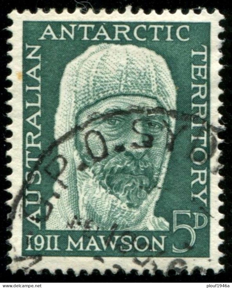 Pays :  46,1 (Australie : Territoire Antarctique)      Yvert Et Tellier N° :     7 (o) - Used Stamps