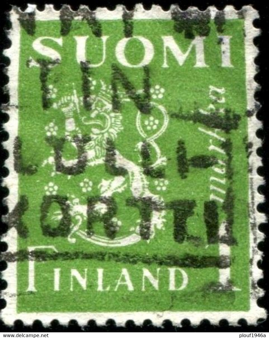 Pays : 187,1 (Finlande : République)  Yvert Et Tellier N° :   256 (o) - Used Stamps