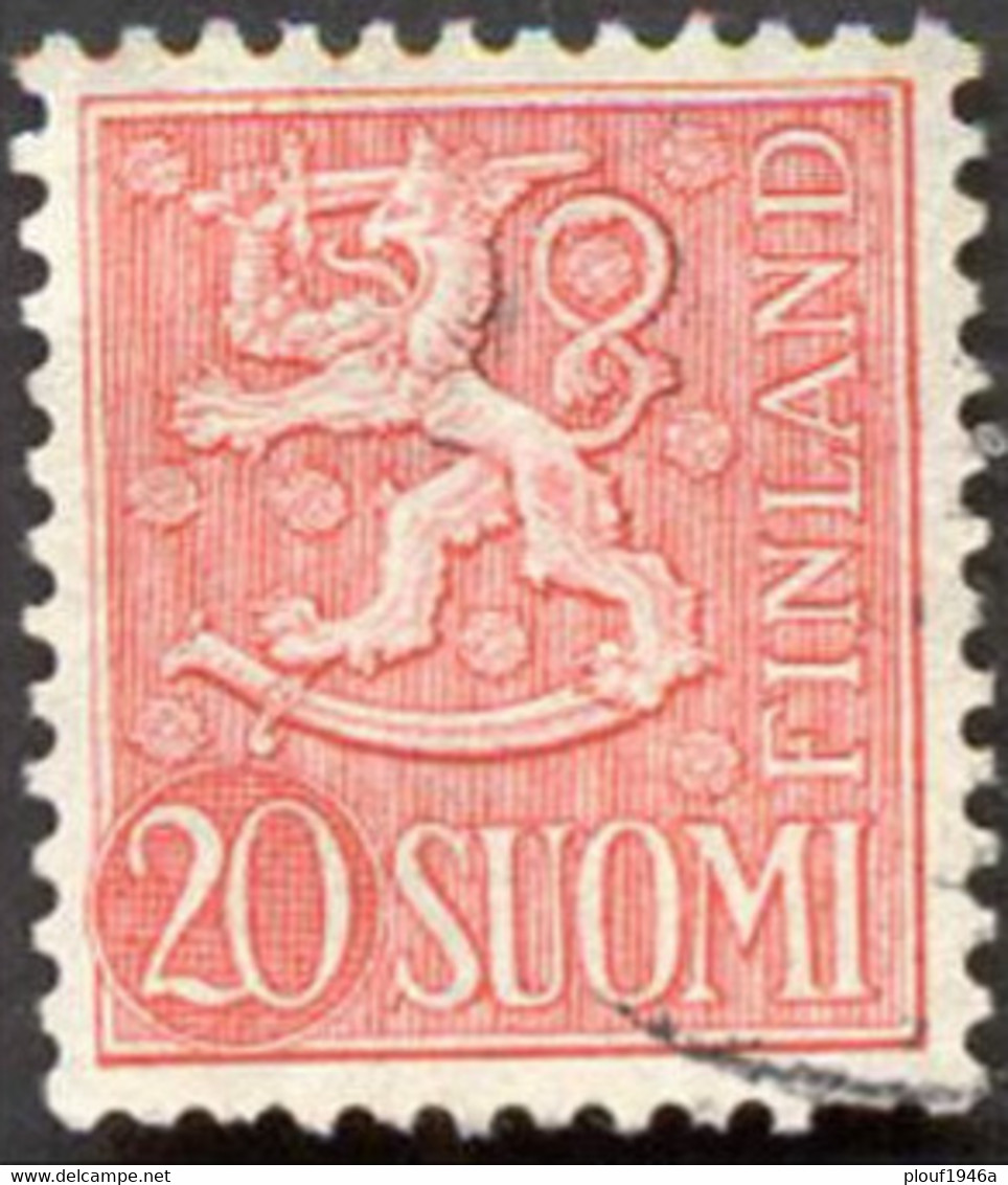 Pays : 187,1 (Finlande : République)  Yvert Et Tellier N° :   414 A (o) - Used Stamps