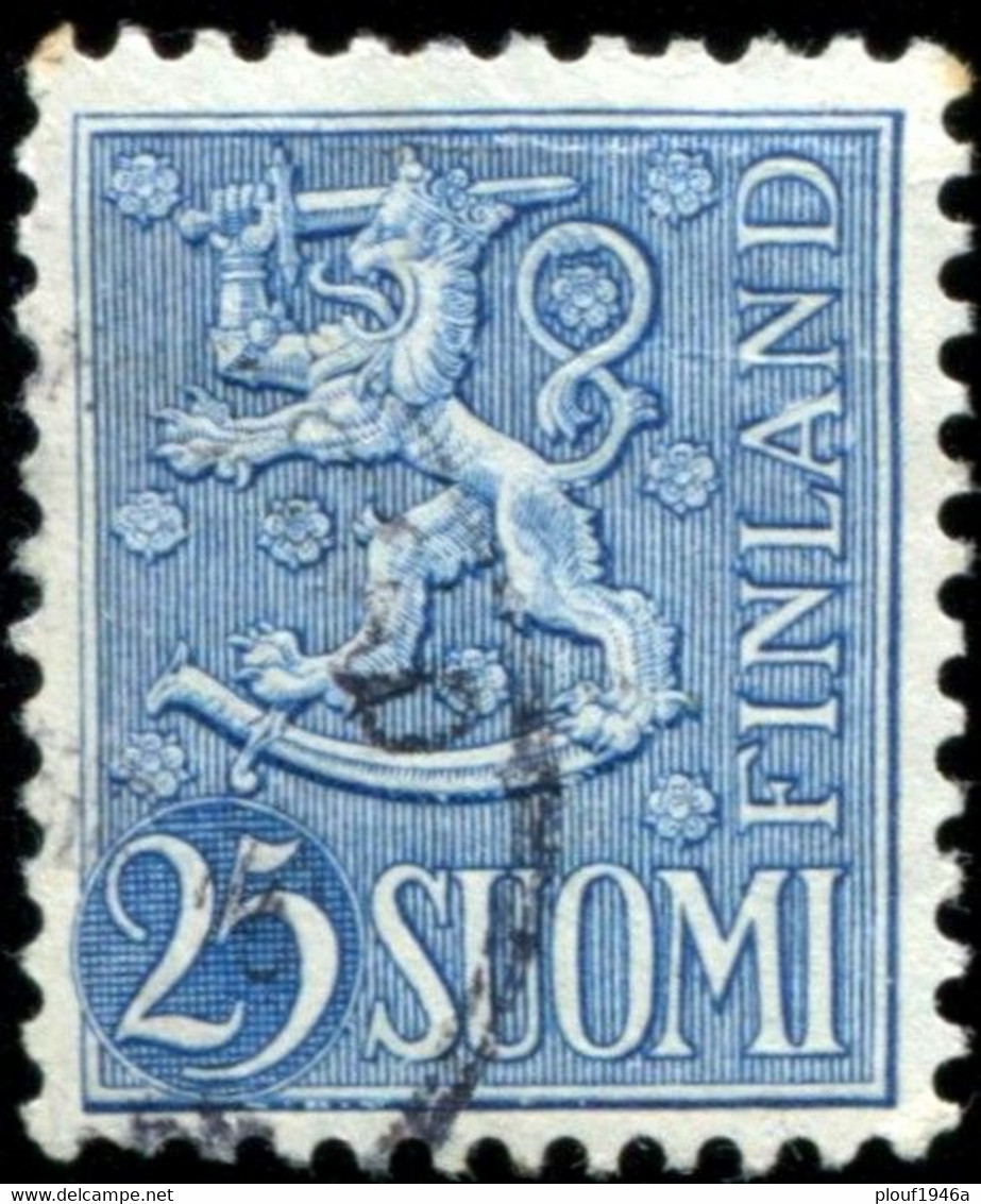 Pays : 187,1 (Finlande : République)  Yvert Et Tellier N° :   415 (o) - Used Stamps