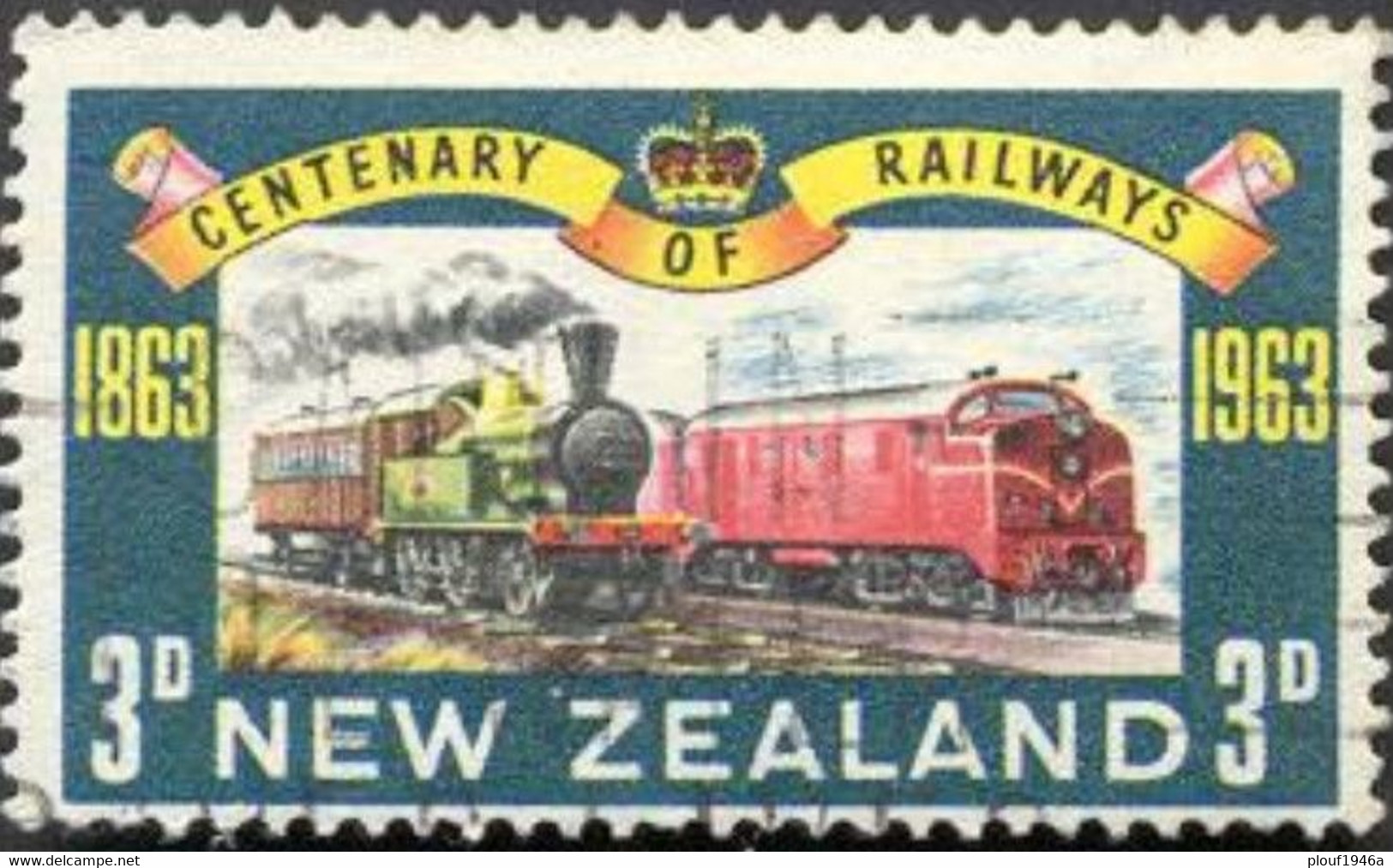 Pays : 362,1 (Nouvelle-Zélande : Dominion Britannique) Yvert Et Tellier N° :   417 (o) - Used Stamps