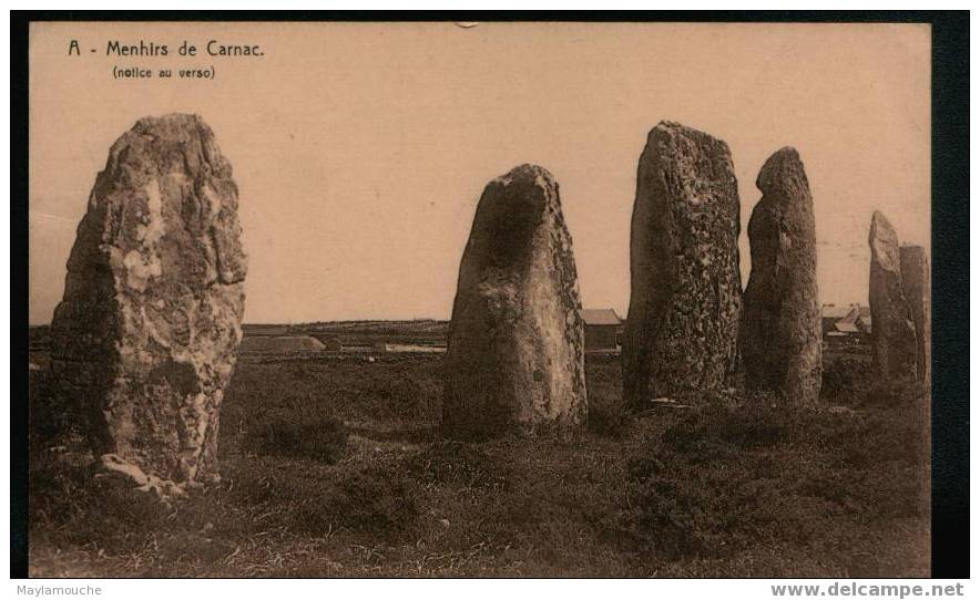 Carnac - Dolmen & Menhire