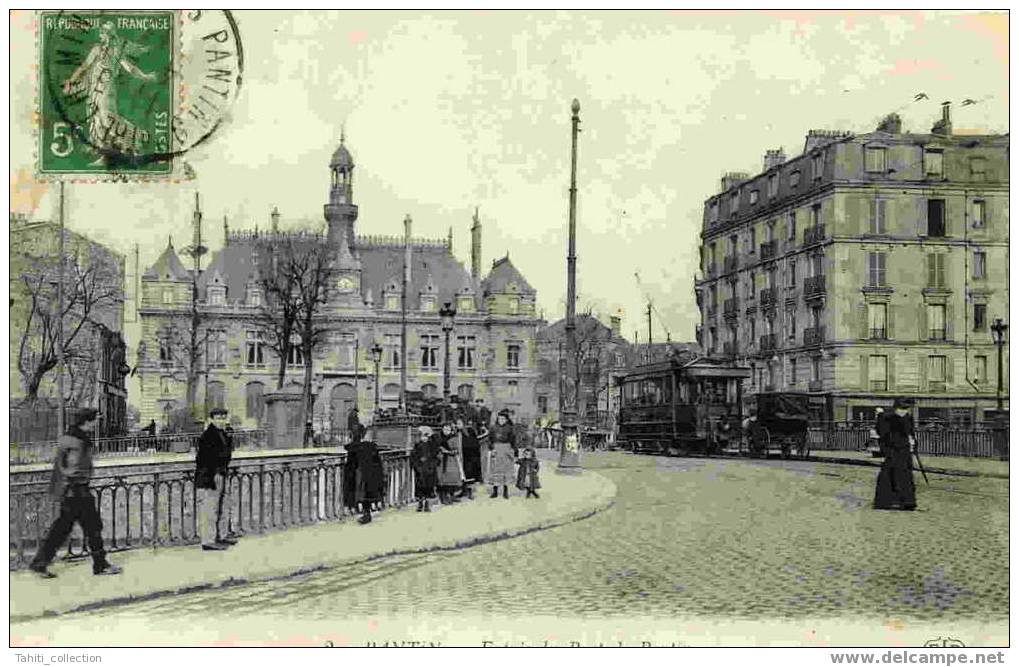 PANTIN - Entrée Du Pont De Pantin - Pantin