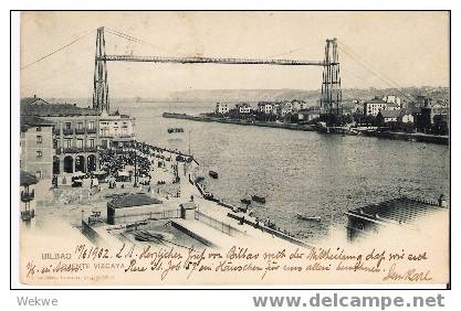 Et005 / SPANIEN -  Bilbao 1902 – Nach Deutschland  (Waltershausen) - Vizcaya (Bilbao)