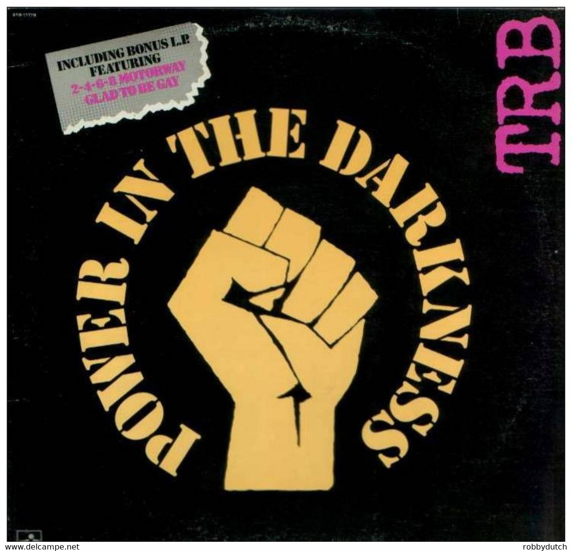 * 2LP * TOM ROBINSON BAND (TRB) - POWER IN THE DARKNESS ( Canada 1978) - Rock