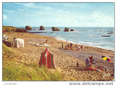 Saint-Hiliare-de-Riez Sion-sur-l´Ocean 22.192 - 4 - La Vendée La Petite Plage Et Les Cinq Pineaux - Saint Hilaire De Riez