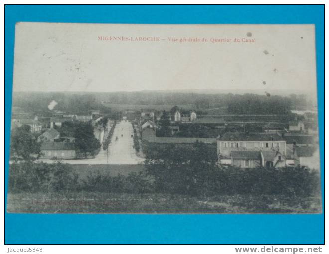 89) Migennes-laroche - Vue Générale Du Quartier Du Canal  - EDIT - Tres Belle Carte - Migennes