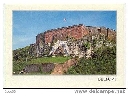 90 - BELFORT - Le Chateau - Le Lion - Belfort – Le Lion