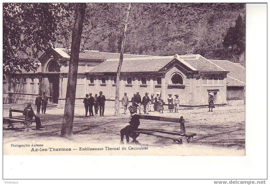 AX-LES-THERMES , ETABLISEMENT THERMAL DU COULOUBRET , ANIMATION - Ax Les Thermes