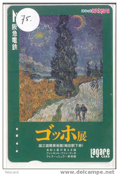 VINCENT VAN GOGH Op Telefoonkaart Japan (21a) - Pittura