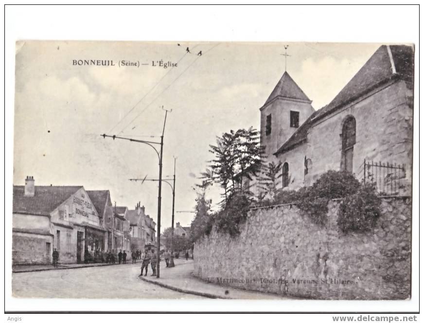 CPA---94---- Bonneuil Sur Marne ----EGLISE - Bonneuil Sur Marne