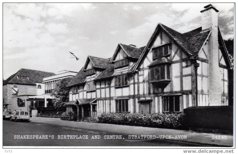 Cpb 036 - Shakespeare's Birthplace Anc Centre, STRATFORD-UPON-AVON - (Angleterre) - Stratford Upon Avon