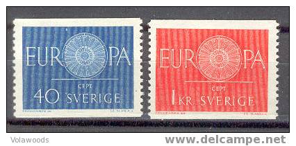 Svezia - Serie Completa Nuova: Europa CEPT - 1960