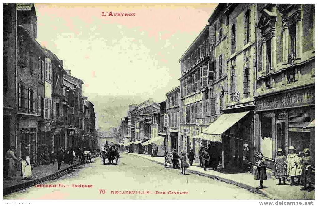 DECAZEVILLE - Rue Cayrade - Decazeville
