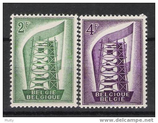 Belgie OCB 994 / 995 (**) - 1956