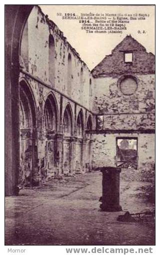 SERMAIZE-les-BAINS L'Eglise Bas Côté - Sermaize-les-Bains