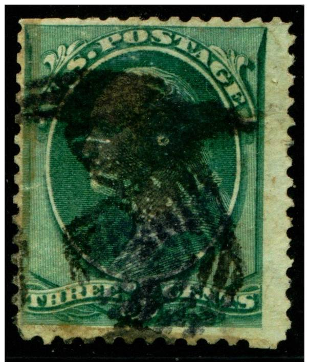 SC 147 Chicken Head Fancy Cancel - Used Stamps