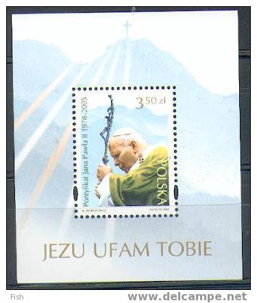 Poland  FB ** John Paulo II - Unused Stamps