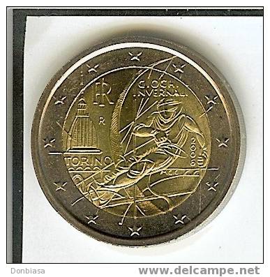 ITALIA ITALIE ITALY: 2 Euro Olimpiadi Invernali 2006 - FDC - Italie