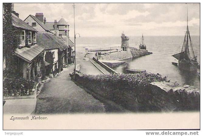 Lynmouth : Harbour - (c1522) - Lynmouth & Lynton