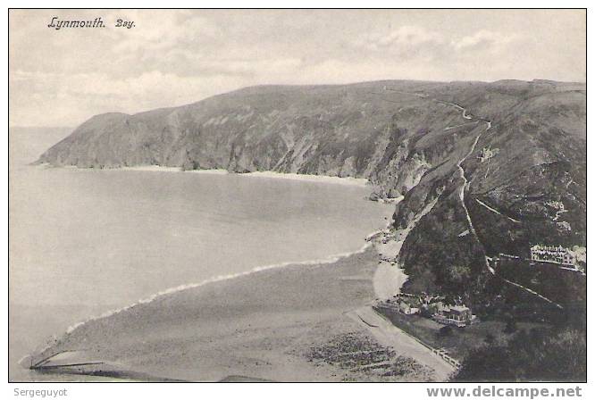 Lynmouth : Bay - (c1523) - Lynmouth & Lynton