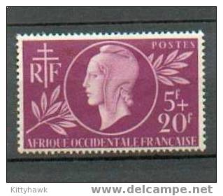 AOF 12 - YT 1 * - Rousseurs - Unused Stamps