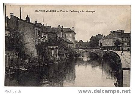 CPA 88 RANBERVILLIERS - Pont Du Faubourg - La Mortagne (Rambervillers) - Rambervillers