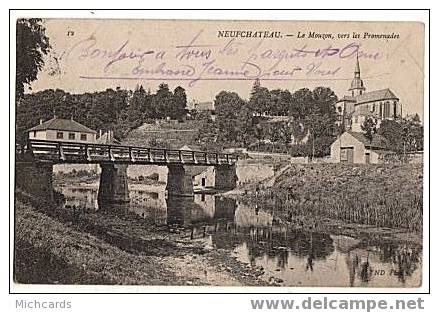 CPA 88 NEUFCHATEAU - Le Mouzon Vers Les Promenades - Neufchateau