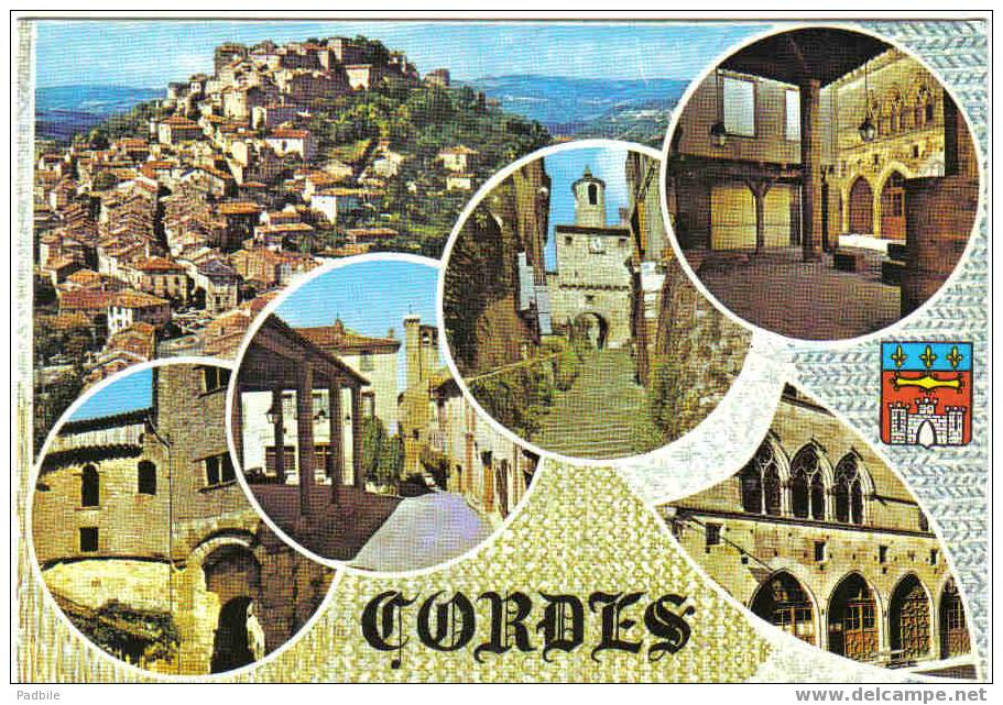 Carte Postale 81 - Cordes - Vues Diverses - Cordes