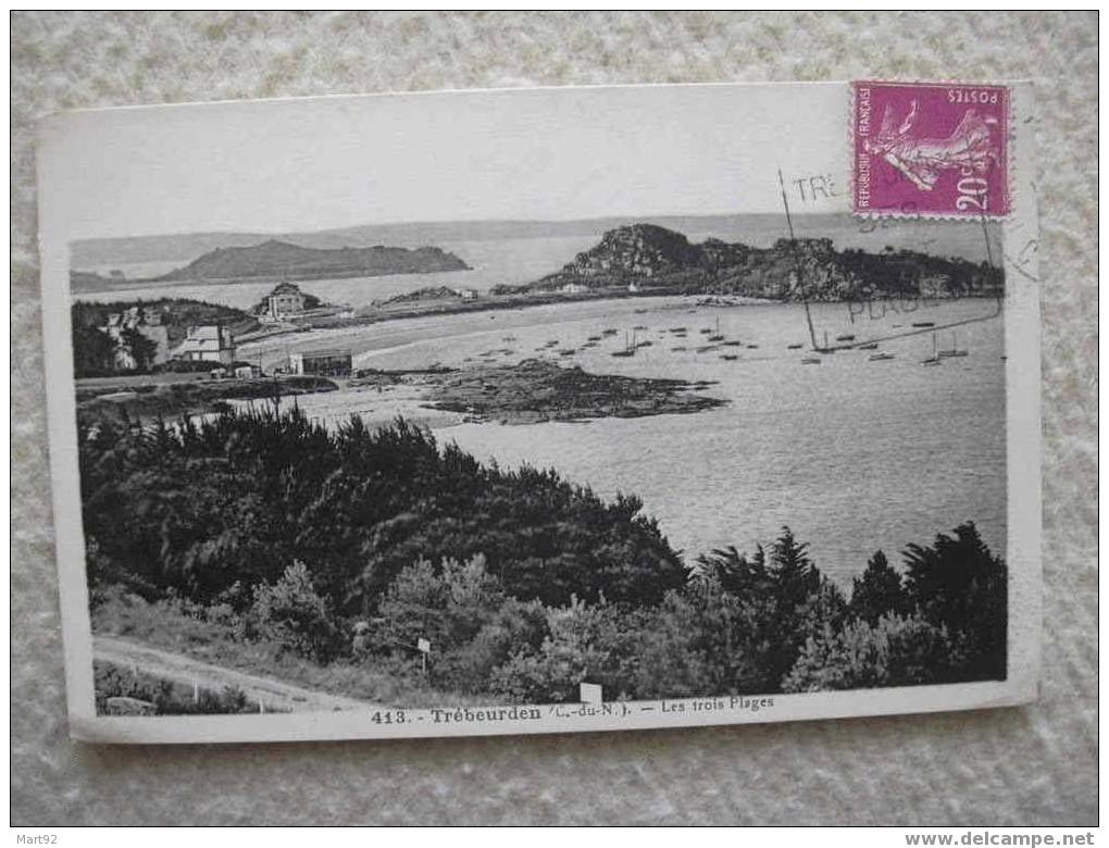 22 TREBEURDEN LES 3   PLAGES - Trébeurden