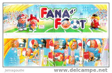 KINDER - FANA D´ FOOT - Ema Scotte - Figurine Sans Bpz - Aufstellfiguren