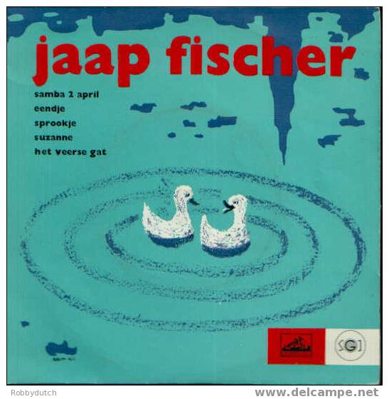 * 7" EP * JAAP FISCHER - SAMBA 2 APRIL (Holland 1963 Ex-!!!) - Comiques, Cabaret