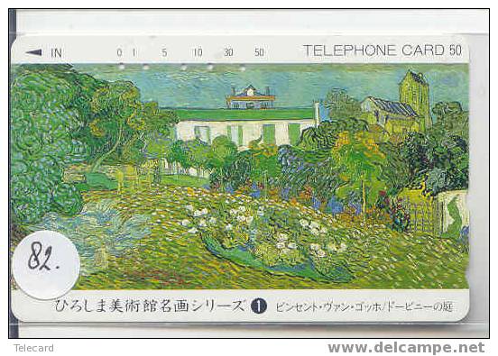 VINCENT VAN GOGH Op Telefoonkaart Japan (82) - Pittura