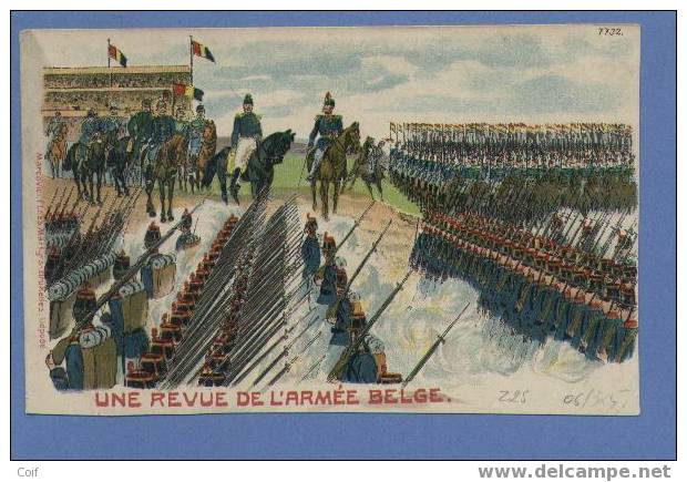 90 Op Kaart "UNE REVUE DE L'ARMEE BELGE" Met Stempel GENT 3H - 1910-1911 Caritas