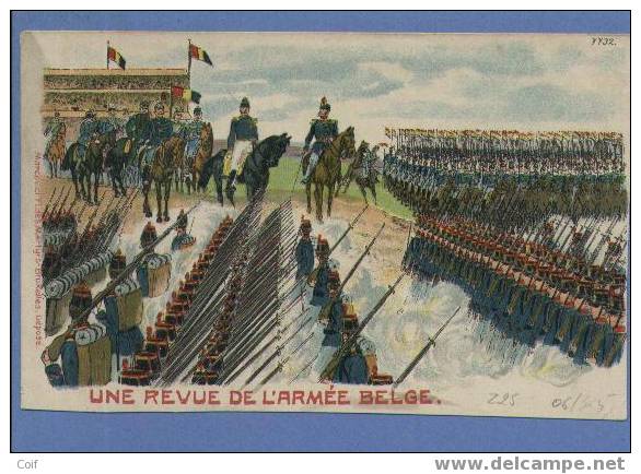 90 Op Kaart "UNE REVUE DE L'ARMEE BELGE" Met Stempel GENT 3H - 1910-1911 Caritas