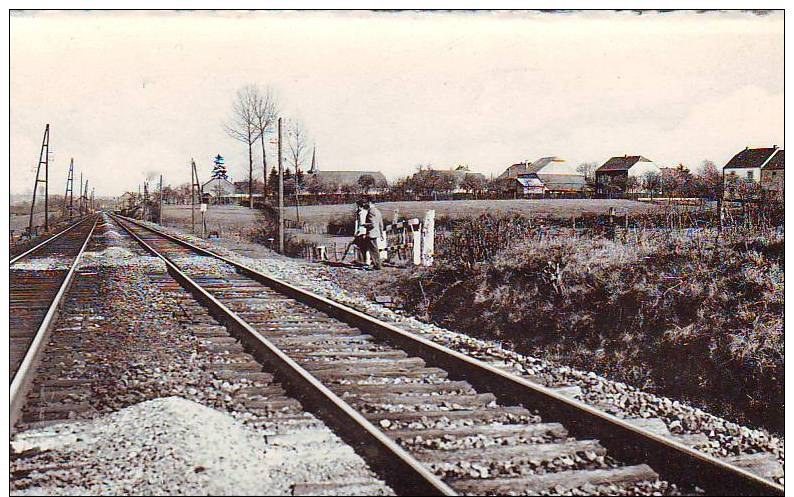 CP Houdemont.La Grande Ligne Du Chemin De Fer Ostende Bale. - Habay