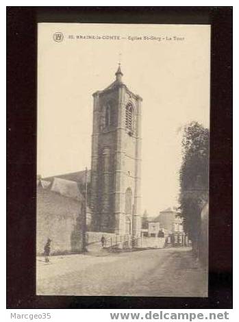 12598 Braine Le Comte église St Géry La Tour édit.feron N°23 - Braine-le-Comte