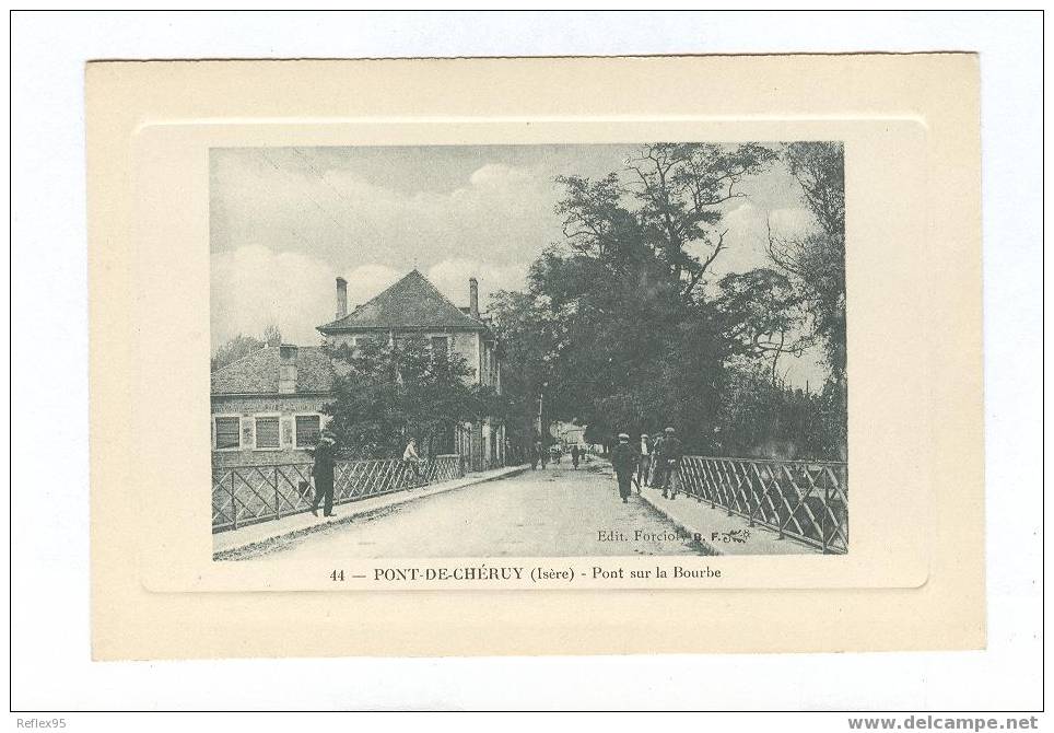 PONT-DE-CHERUY - Pont Sur La Bourbe - Pont-de-Chéruy