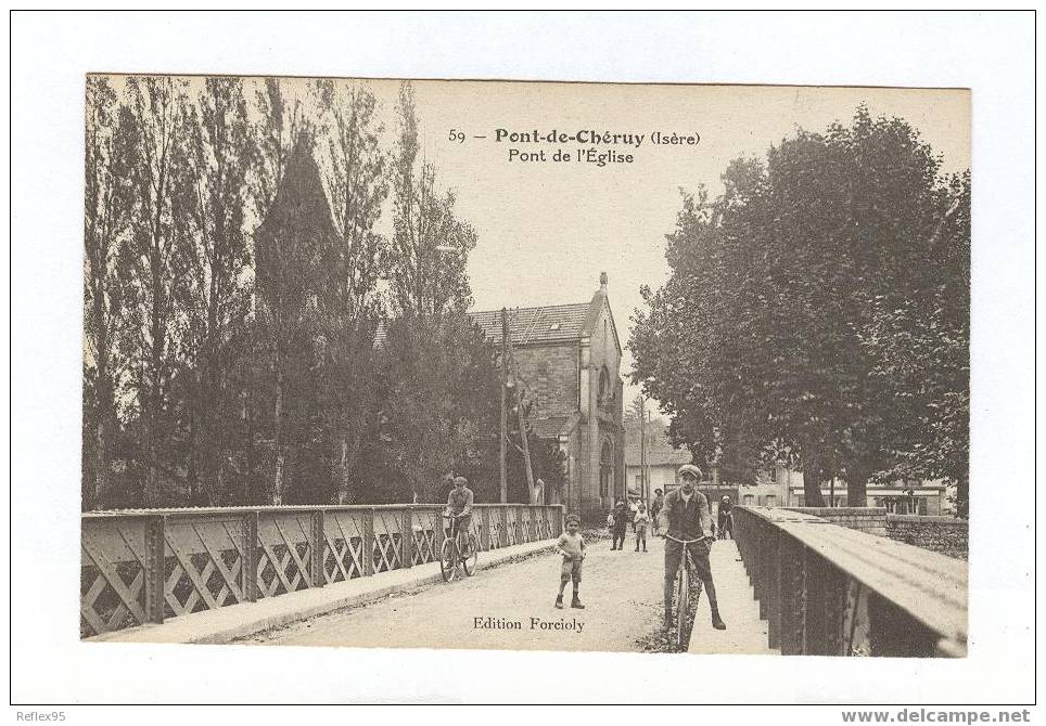 PONT-DE-CHERUY - Pont De L'Eglise - Pont-de-Chéruy