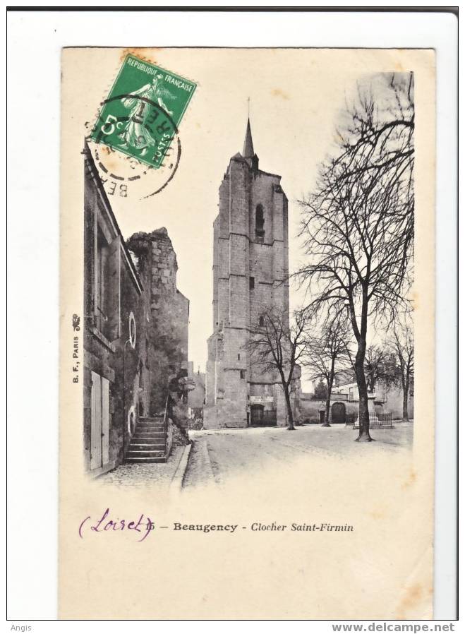 CPA---45-----Beaugency ----EGLISE----CLOCHES ST-FIRMIN - Beaugency