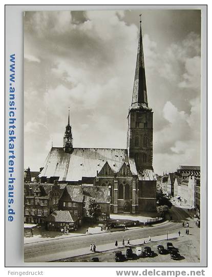 D 4188 - Lübeck. Jacobikirche - S/w Foto Ak, Nicht Gelaufen - Lübeck