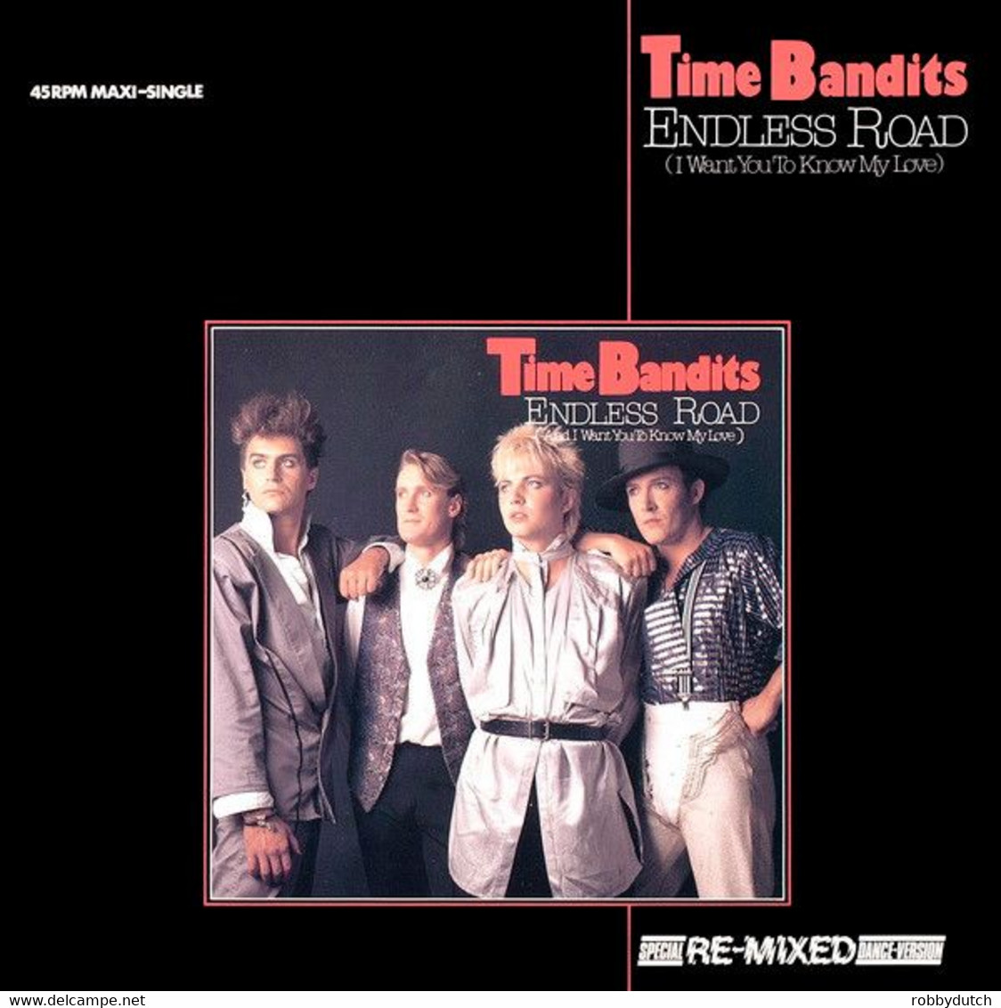 * 12" * TIME BANDITS - ENDLESS ROAD (Holland 1985 Ex-!!!) - 45 G - Maxi-Single