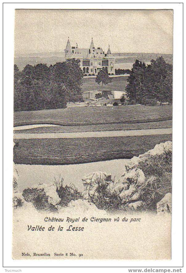 3639 - Château Royal De Ciergnon Vu Du Parc - Nels Série 8 N° 90 - Houyet