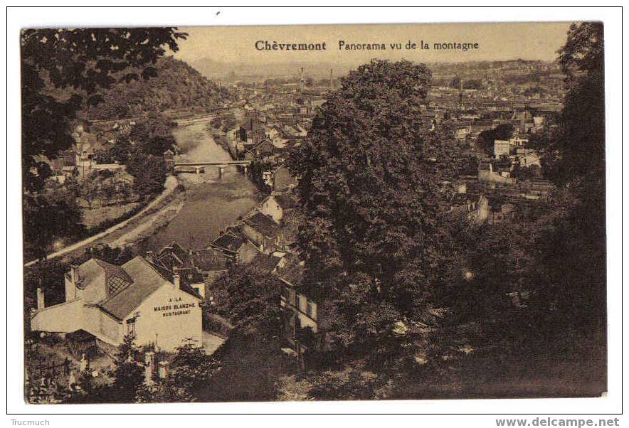 3630 - Chèvremont - Panorama Vu De La Montagne - Chaudfontaine