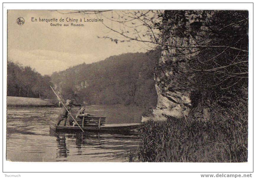 3337 - En Barquette De Chiny à Lacuisine - Gouffre Aux Rousses - Florenville