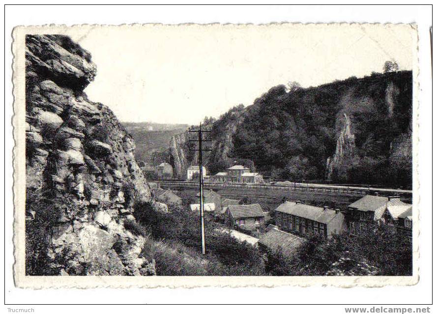 3930 - Comblain-au-Pont -La Gare Et Les Rochers à Pitain - Comblain-au-Pont