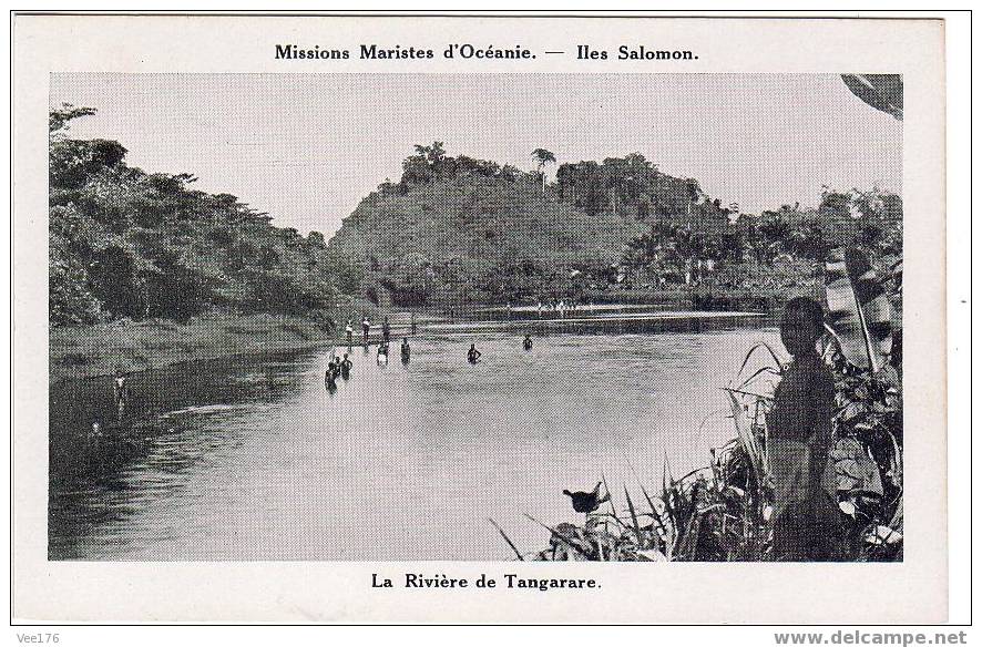 OCEANIE / ILE SALOMON / Mission Mariste D'Océanie / La Rivière De Tangarare / Animation - Salomon