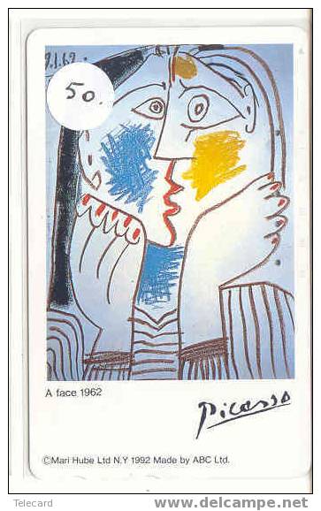 PICASSO Sur Telecarte (50) - Pittura