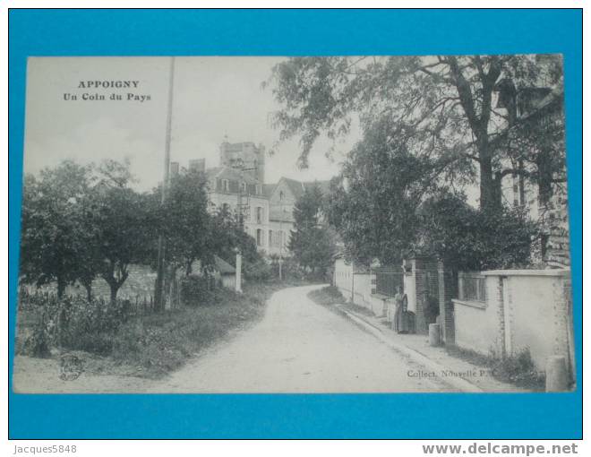 89) Appoigny - N°  - Un Coin Du Pays  -ANNEE  -  EDIT  Nouvelle -  Tres Belle Carte - Appoigny