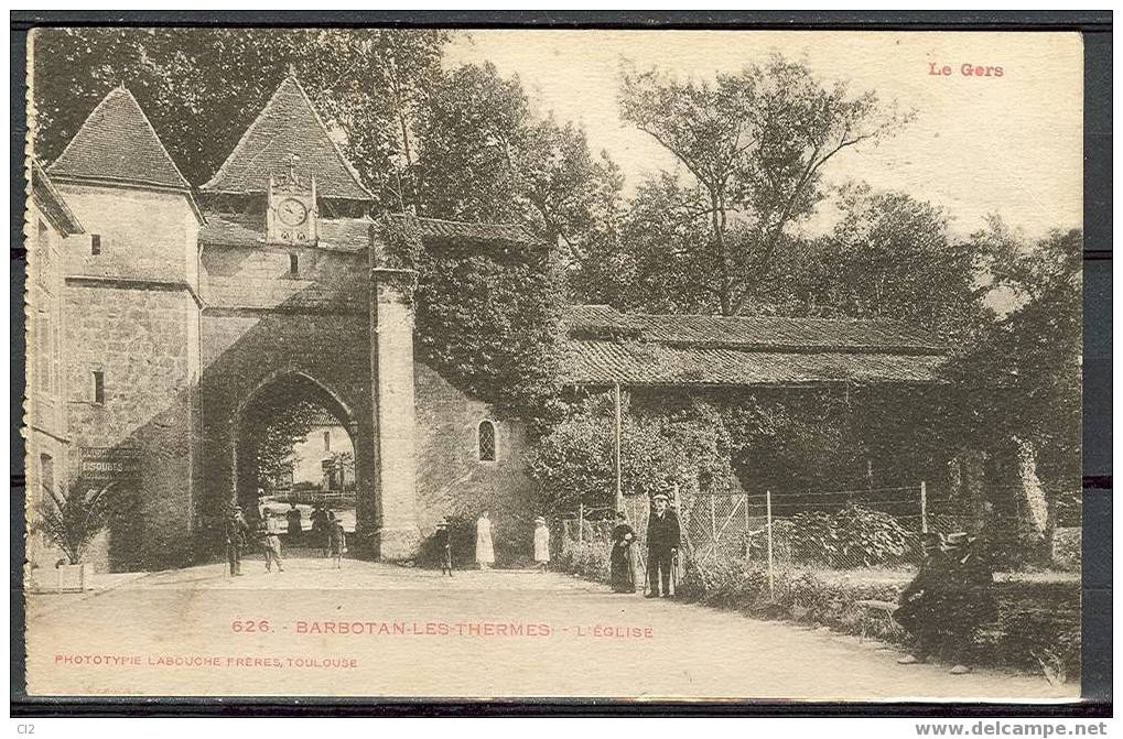 BARBOTAN - L'Eglise - Barbotan